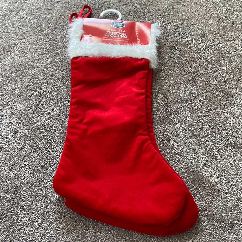 Berkeley Jensen 2 Pack 22 in. Christmas Stocking Set